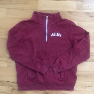 EUC Redshirt Indiana Quarter Zip